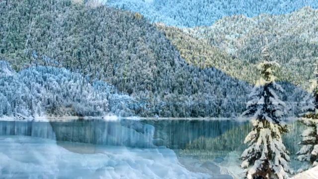 Красивая Музыка Для Души Зимние мелодии Красивые зимние пейзажи смотреть онлайн