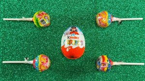 Распаковка ГИГАНТСКОЙ радужной леденцовой конфеты с нарезкой вкусных конфет