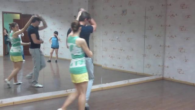Salsa NY class in Mambotime 12062014 intermediate.