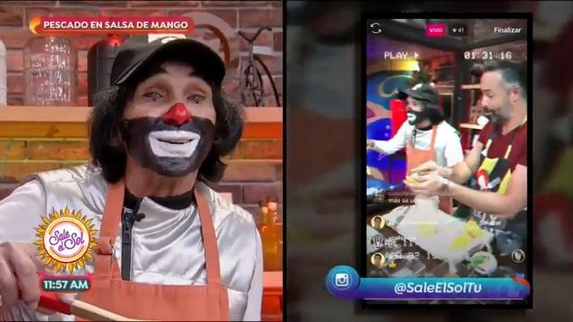 Cocina de Solteros: Cepillín cocina pescado en salsa de mango | Sale el Sol