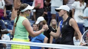 WTA Doha 14.02.2025 SF. Jelena Ostapenko - Iga Swiatek. Елена Остапенко - Свёнтек Ига