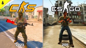 CS 2 против CSGO 2011 - Детали и сравнение физики