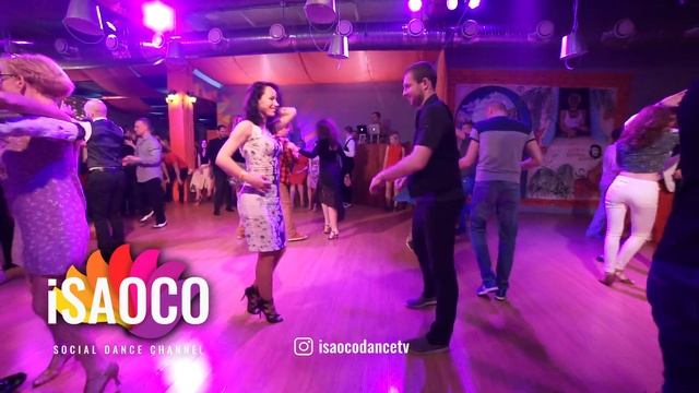 Pavel Voytov and Yulia Pilipenko Salsa Dancing in Respublica Vosmera Sunday 29.04.2018 SC