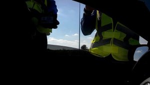 ГАИ Донецк. Развилка возле Ясиноватского поста.