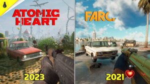 Атомное сердце против Far Cry 6 - Детали и сравнение физики