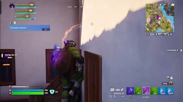 Donatello Skin | Zero Build Squads Victory Royale LVL 249 | Fortnite C5S1 Underground