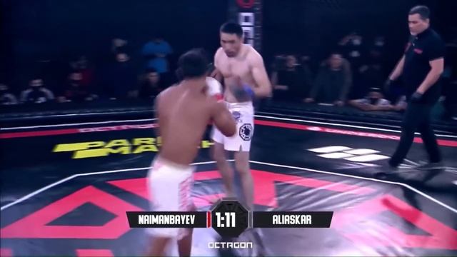НОКАУТ В СТИЛЕ АРМАНА ОСПАНОВА\САМБЕТ НАЙМАНБАЕВ vs ЕЛЖАН АЛИАСКАР