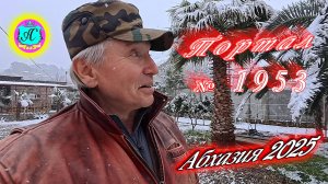 #Абхазия2025🌴25 февраля. Выпуск №1953❗Погода от Серого Волка🌡вчера +4°🌡ночью   -1°🐬море +9°