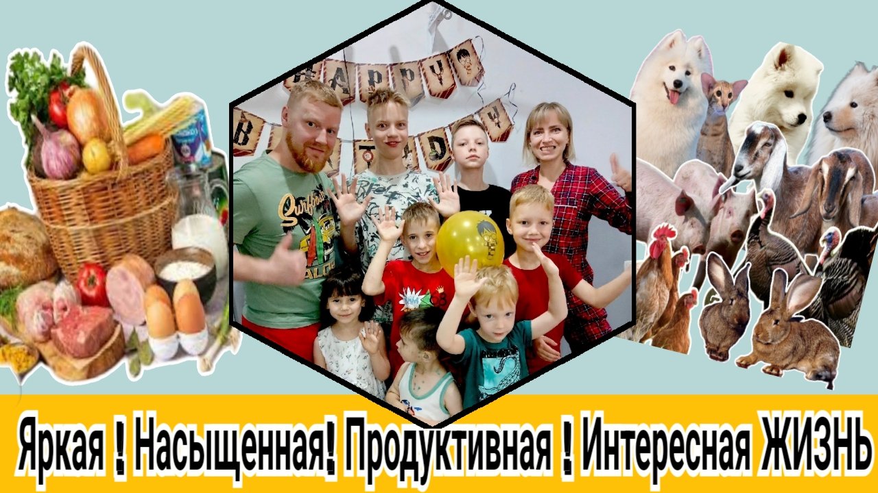 Яркая ,интересная жизнь многодетной семьи #многодетные #еда #ферма #дети #ЗОЖ #усыновление #семья