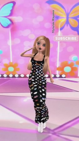 Повторяем образ Dua lipa × Versace 💞🦋 #мультикфэшина #мультфильмы #мода