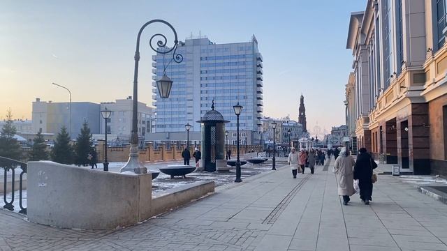 Снежная сказка Казани: прогулка по зимнему центру|Мышкин’s