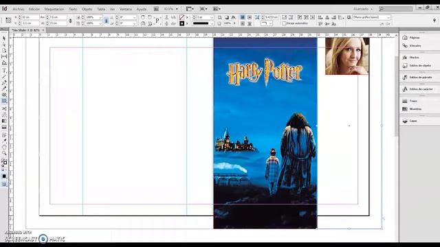 Como elaborar una Portada de libro en InDesign смотреть онлайн