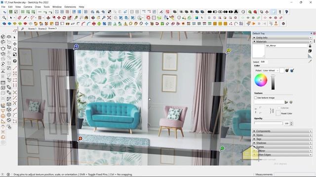 How to add Reflections to Mirrors in Vray
