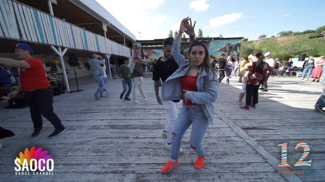 Ali Kosimov and Zarema Amore Salsa Dancing at Respublika Days XII, Open Air, Monday 02.05.2022 смотреть онлайн