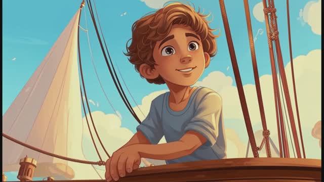 Сказка Пират Джон и тайны морей . Сказки на ночь для малышей . смотреть онлайн