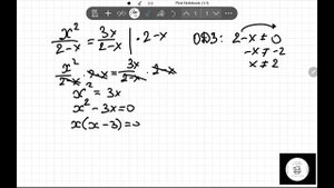 Рациональные дробные уравнения