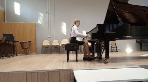 К. Черни этюд 11. К Черни этюд 18. 2019 год. (11 лет)