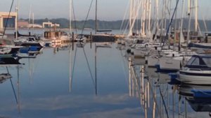 Приглашаю посмотреть красивые #Яхты_катера на заливе. г. Flensburg