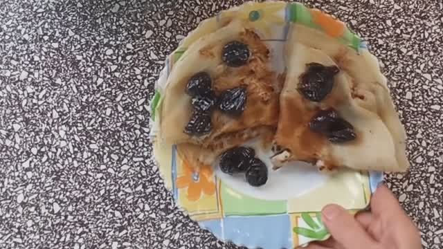 Блины по-датски: с мясным припёком