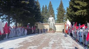 26 февраля 2025г Сегодня приветствовали участников Марш- броска