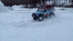 Немного зимнего дрифта на #MJX #H8H