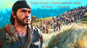 Days Gone  ﹥ орда в Грус - Гарденз