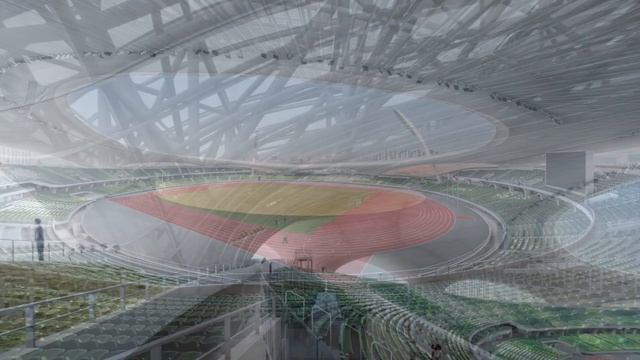 QUZHOU STADIUM | STADION BARU CHINA | ARSITEKTURNYA ARTISTIK BANGET !!!! смотреть онлайн