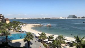 DoubleTree by Hilton Resort & Spa Marjan Island. Вид из номера на море.