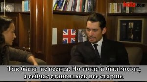 Интервью Дэвида Ганди для Hola! (Испания) - Русс. субтитры