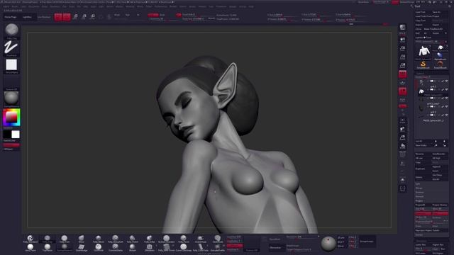 Sculpting and Posing a Female Character смотреть онлайн