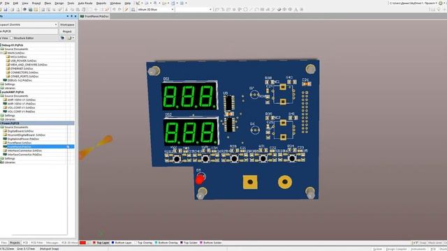 Altium Designer - 3D movie - видео презентация платы. смотреть онлайн