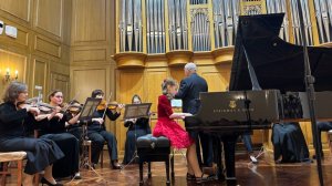 И. С. Бах Концерт для клавира с оркестром BWV 1058 g-moll 1 часть
Исполняет Устинова Ирина