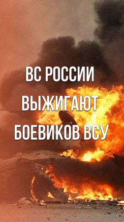 Россия нанесла мощный удар нацистам из ВСУ. Посмотрите, что делает огнемётная система «Солнцепёк»