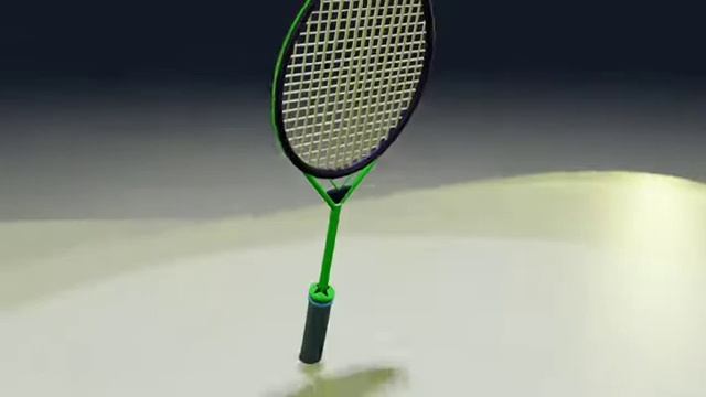 Badminton object animation using Blender platform 🎾  #blender #3dart #blendercommunity