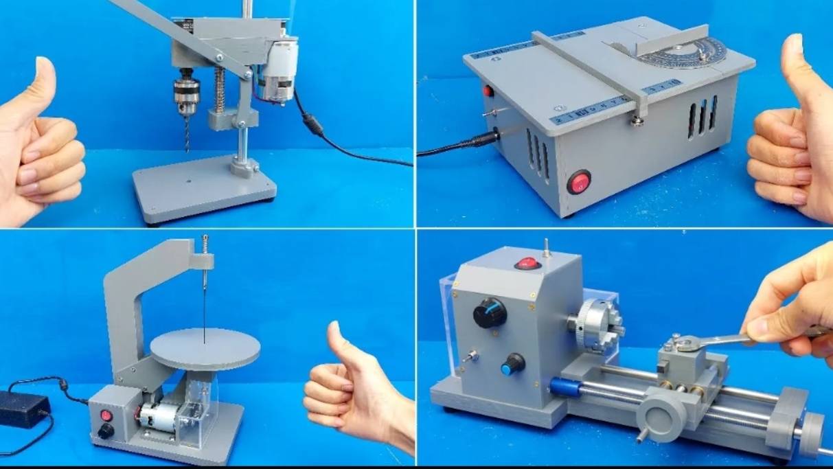 4 мини станка своим руками из ПВХ смотреть онлайн