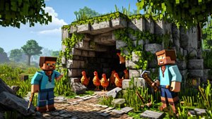 МАЙНКРАФТ!! Добавили чуть модов.