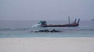 Плавающий экскаватор