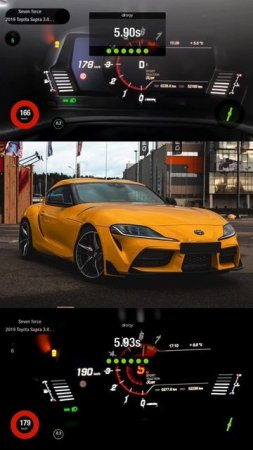 До/после stage 2 на Toyota Supra