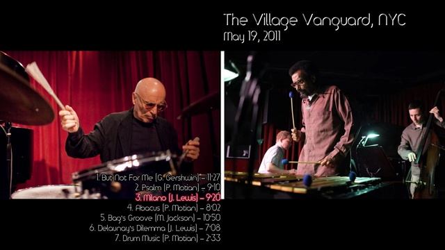 Paul Motian Modern Jazz Quartet Tribute wS. Nelson C. Taborn  T. Morgan  NYC May 19 2011