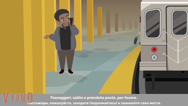 Ciao belli! Учить итальянский язык легко по видео. Урок 21. Тема "На станции" смотреть онлайн