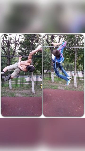 Момент ностальгии по турникам 