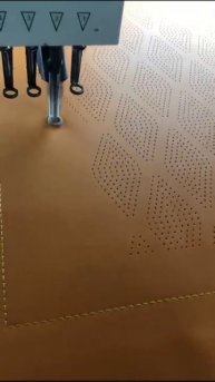Comment percer un diamant pour un siège en cuir? Как насчет ромб в коже для пробивания сиденья?