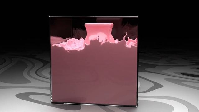 Pink Fluid - Blender Fluid Simulation Animation смотреть онлайн