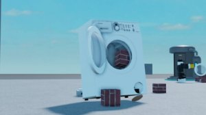 разрушаем стиральные машины в Roblox