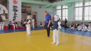 Каратэ соревнования ДЕТИ: Дудин Доминик 1 бой. Соревнования на Кубок Урала 2020/STRUIN DOJO