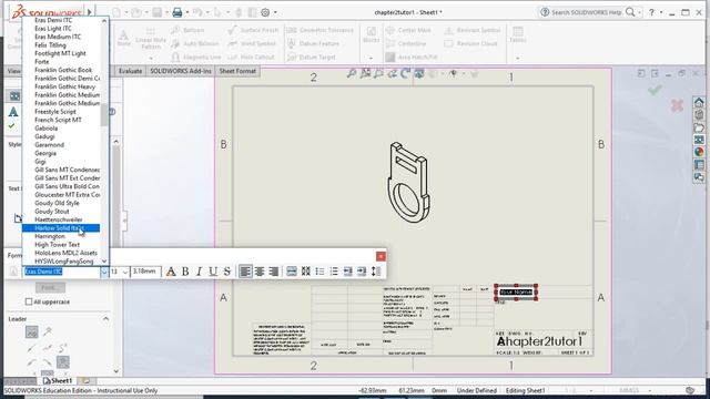 SolidWorks 2017 A Power Guide Chapter 2 Tutorials смотреть онлайн