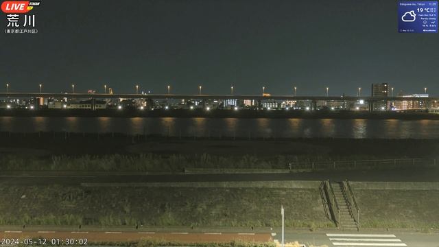 [2024-05-12 00:00～]荒川 土手 河川敷グラウンド 4K Live Cam Arakawa River in Tokyo смотреть онлайн