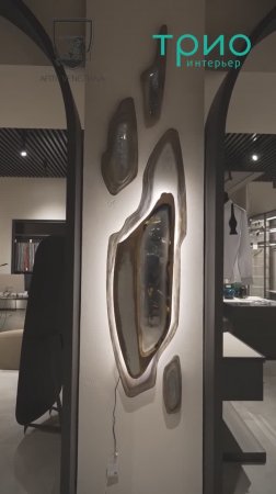 Зеркальное панно Cascate di Noasca от Arte Veneziana