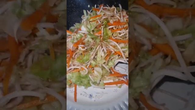 Ebi tempura,chili garlic shrimp,beef gyudon and stirfry veggies #reelsvideo  #fypシ  #fypシ゚viral