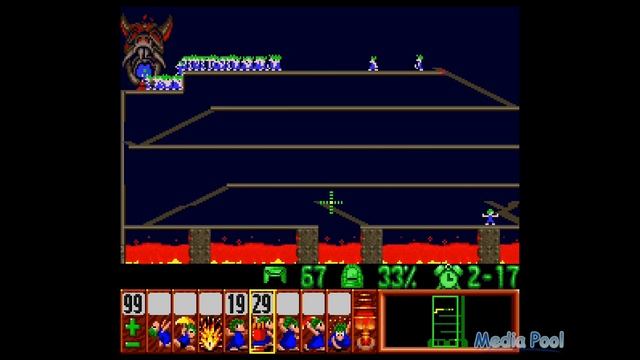 Lemmings [SNES] - Часть 1 из 2